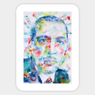 IGOR STRAVINSKY - watercolor portrait .1 Sticker